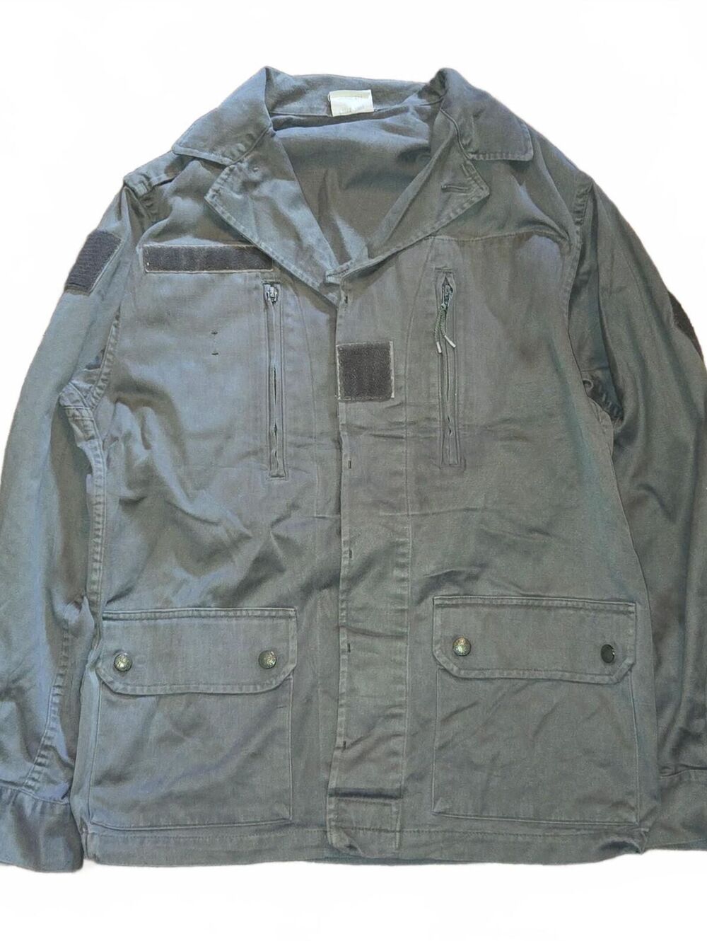 VTG 80s French Army F2 Field Jacket 1988 Olive Drab Military Combat Coat 96 M